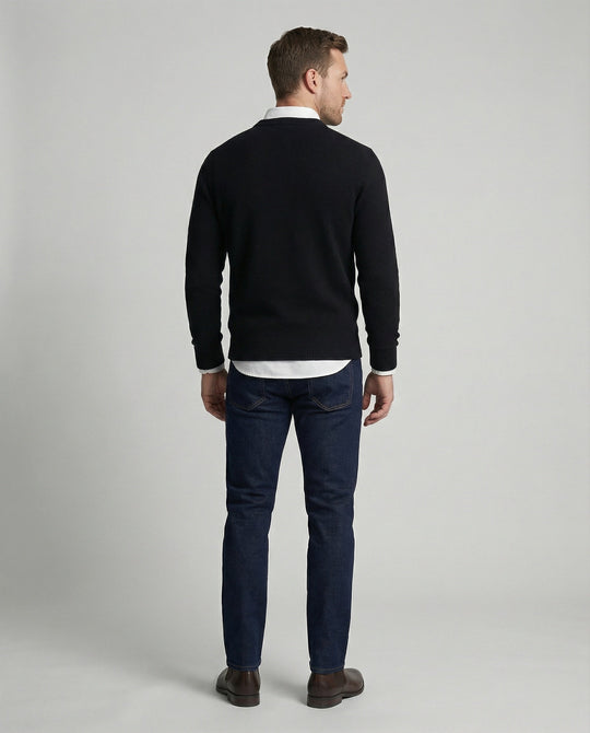 Luxuriöser Kaschmirpullover Herbst