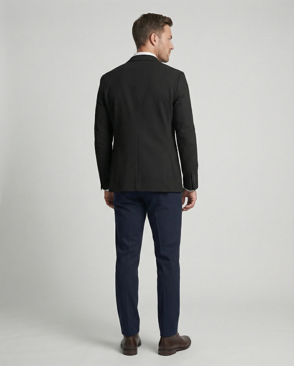 City Blazer Strukturstoff Herren