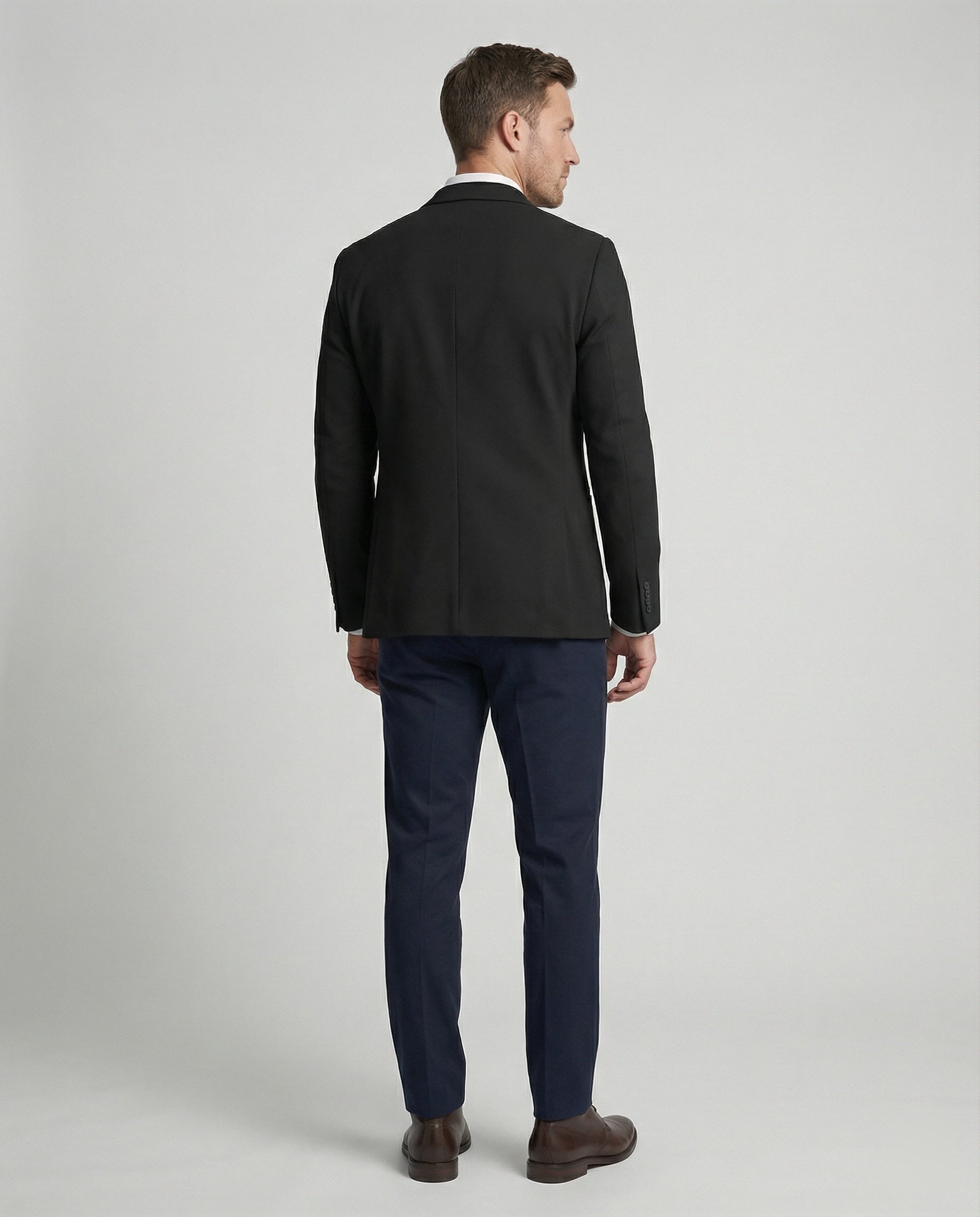City Blazer Strukturstoff Herren