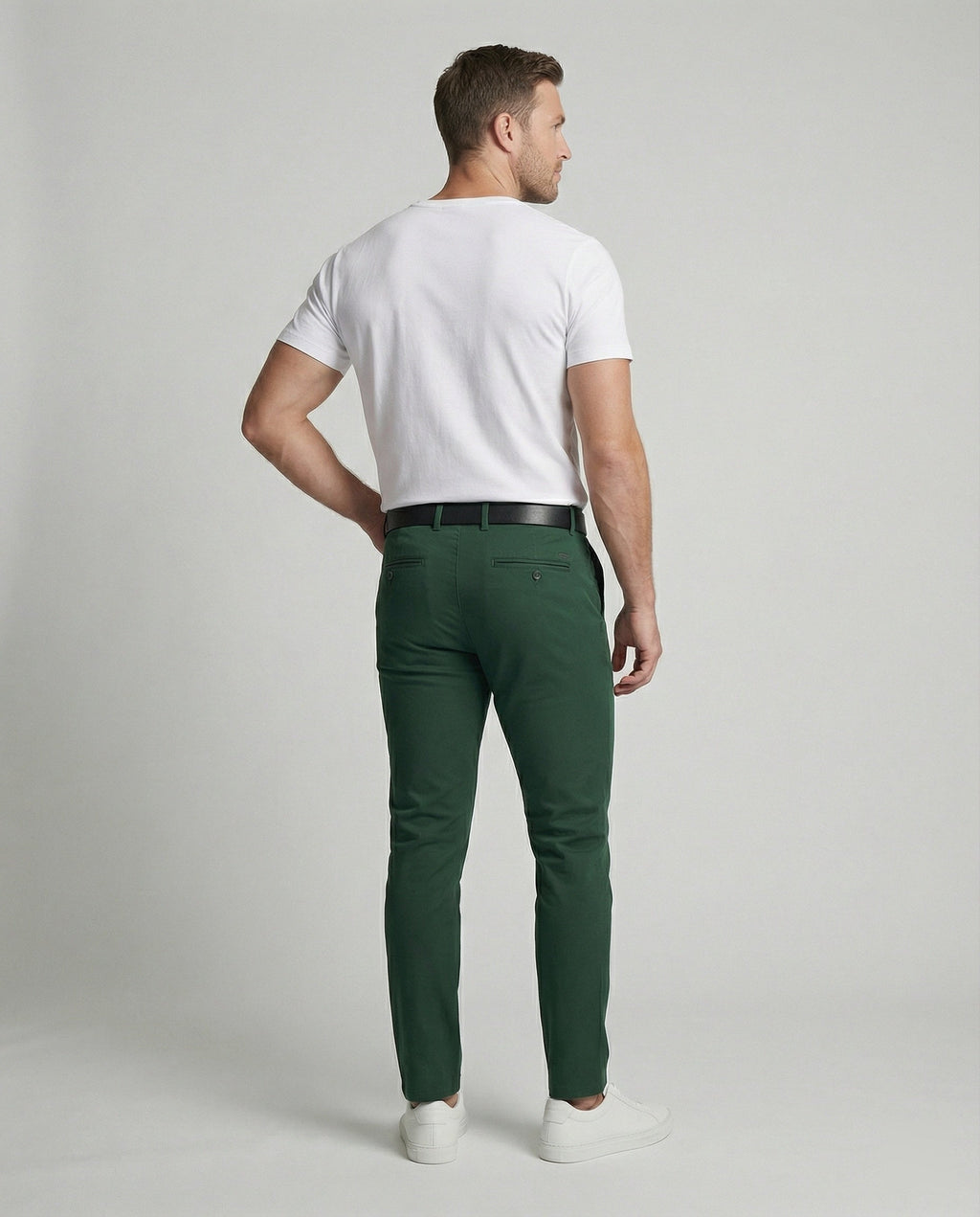 Herren Chinohose Slim Fit bequem