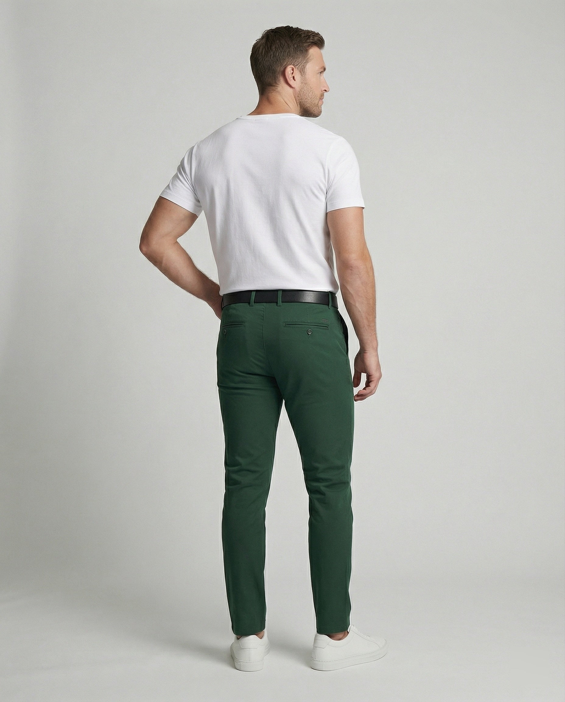Herren Chinohose Slim Fit bequem