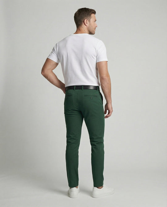 Herren Chinohose Slim Fit bequem