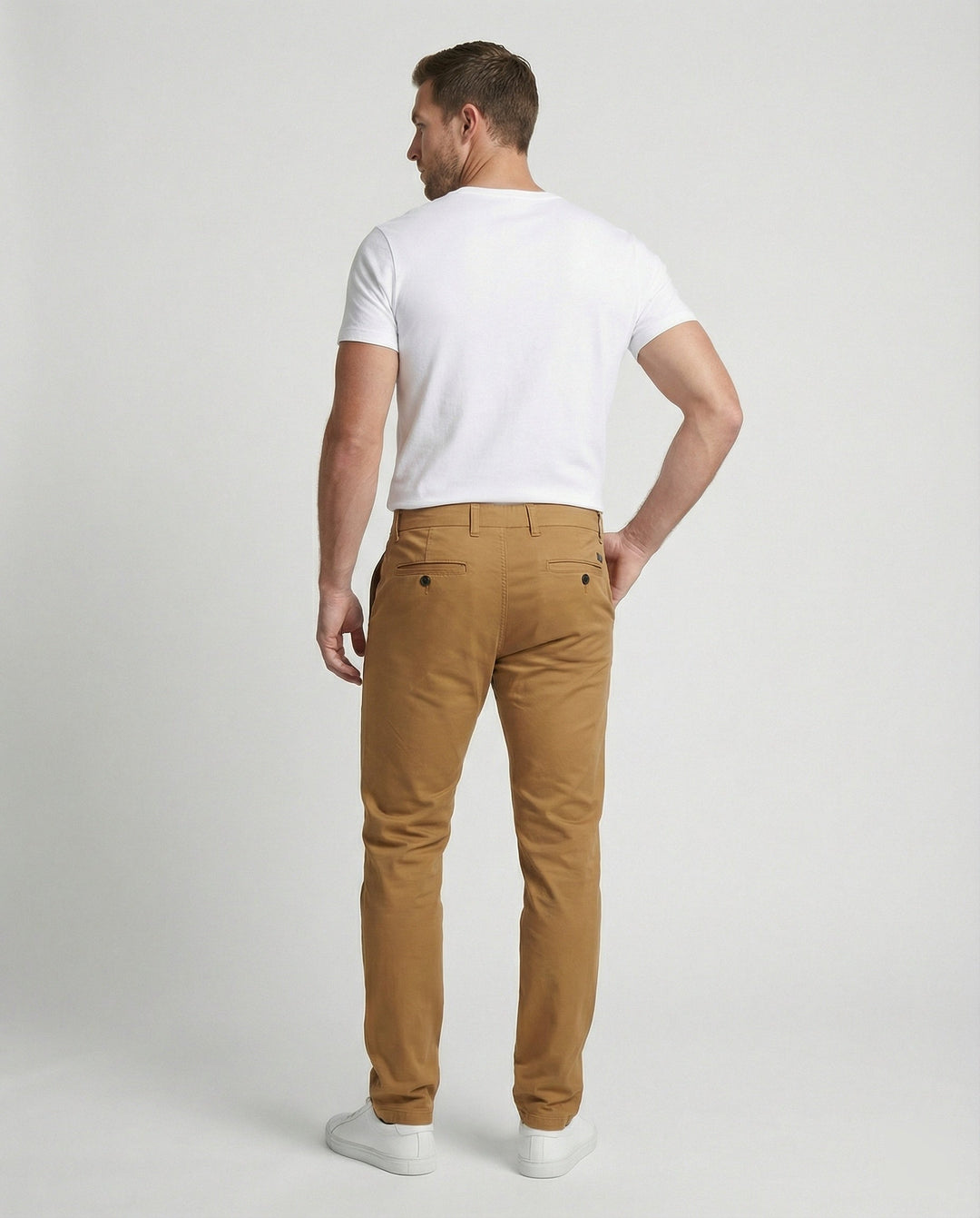 Herren Chinohose Slim Fit modern