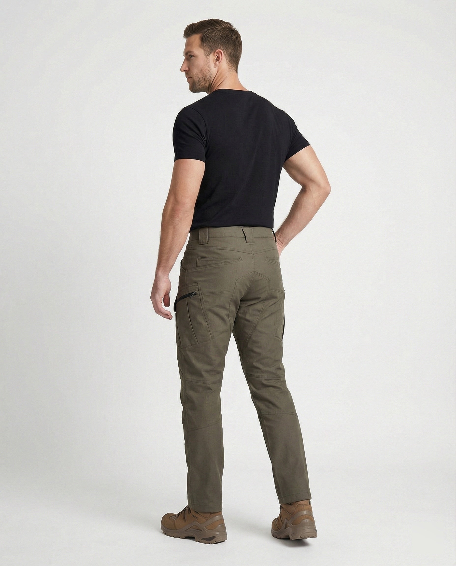 Damen funktionale Trekkinghose mit praktischen Taschen