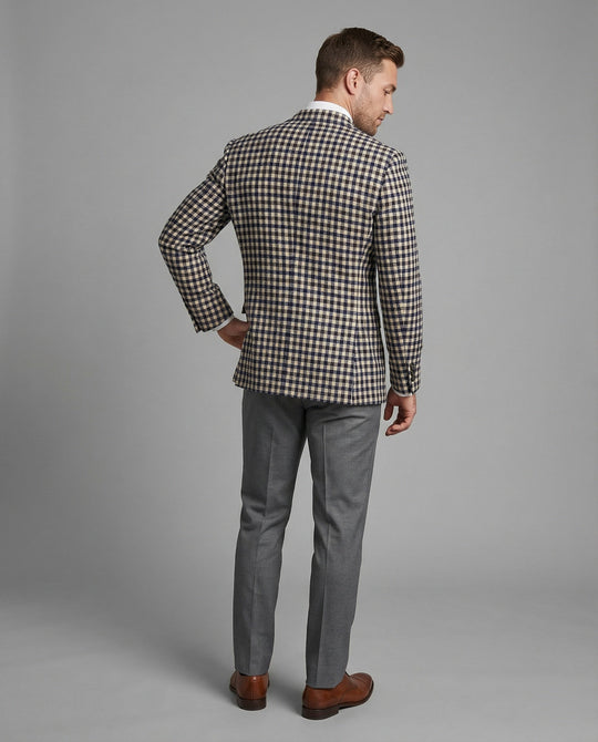 Herren karierter Blazer – sportlich eleganter Herren Blazer