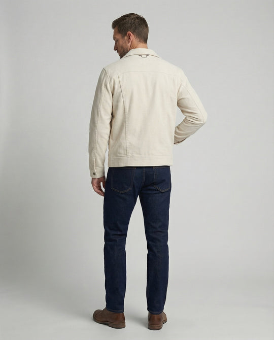 Cord Überhemdjacke Mit Druckknöpfen Herren