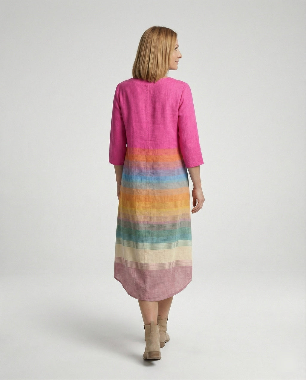 Boho Maxikleid Sommer Damen Taschen