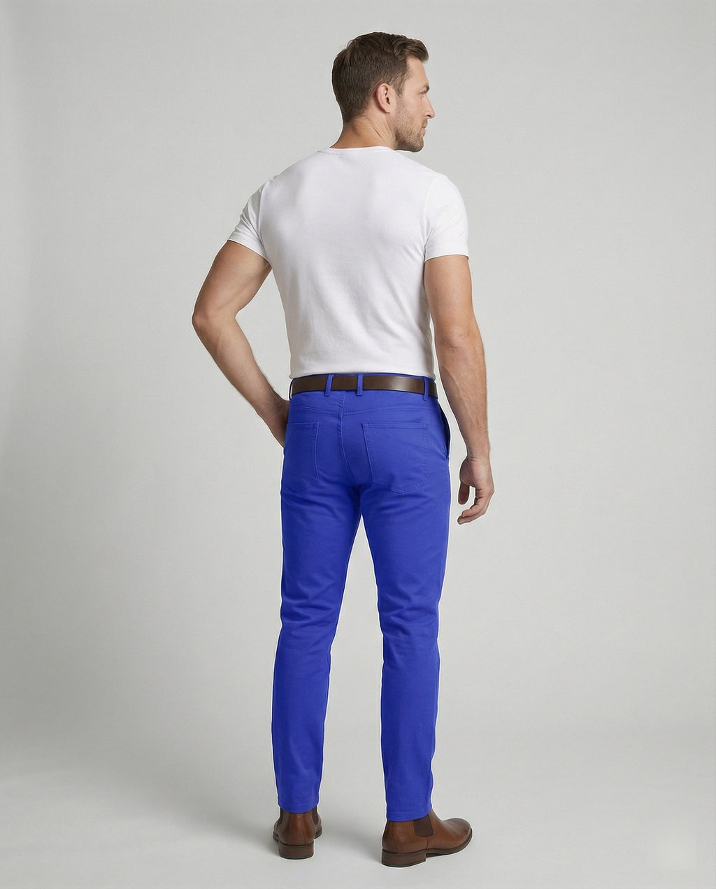 Herren Slim Fit Freizeithose elastisch