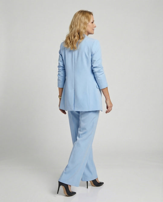 Damen Zweiteiler Set Damen Blazer Hose