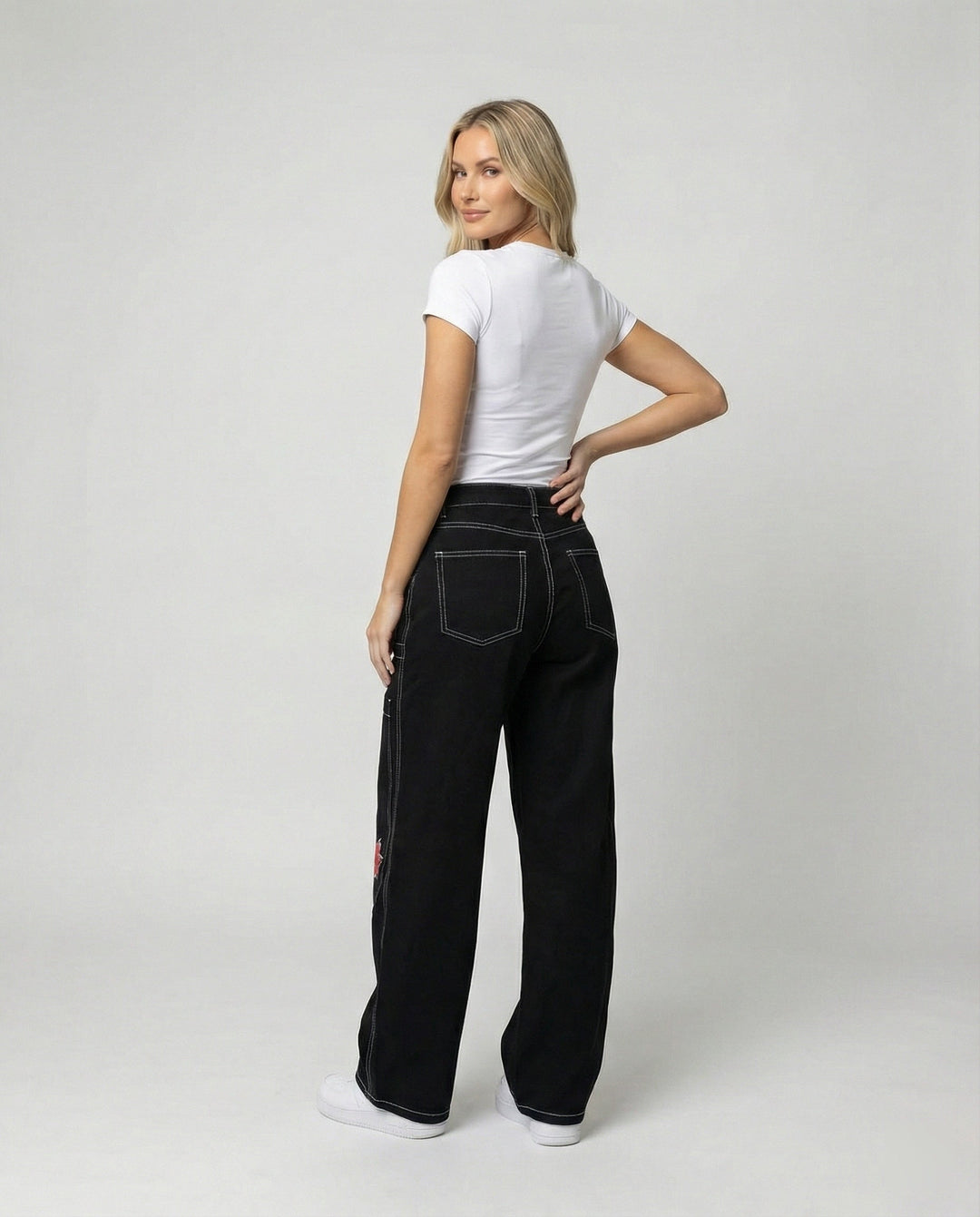 Denim Baggy Jeans mit Weiter Passform & Lässigem Stil