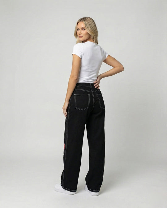 Denim Baggy Jeans mit Weiter Passform & Lässigem Stil