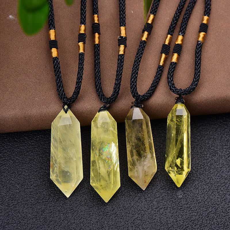 Natürliche Kristall-Amethyst-Heilende Halskette | Shop Nory