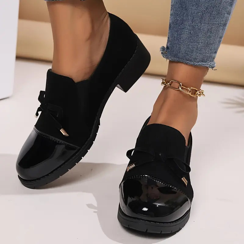 Damen Lackleder Loafers Shopnory Shopnory