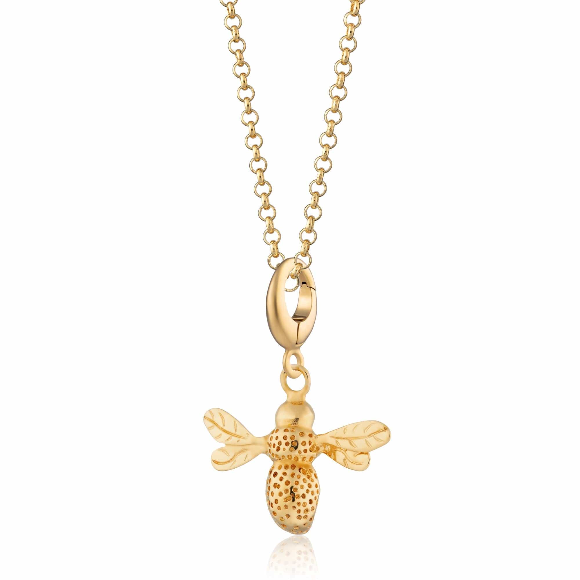 Goldene Bienen Charm Halskette | Shop Nory