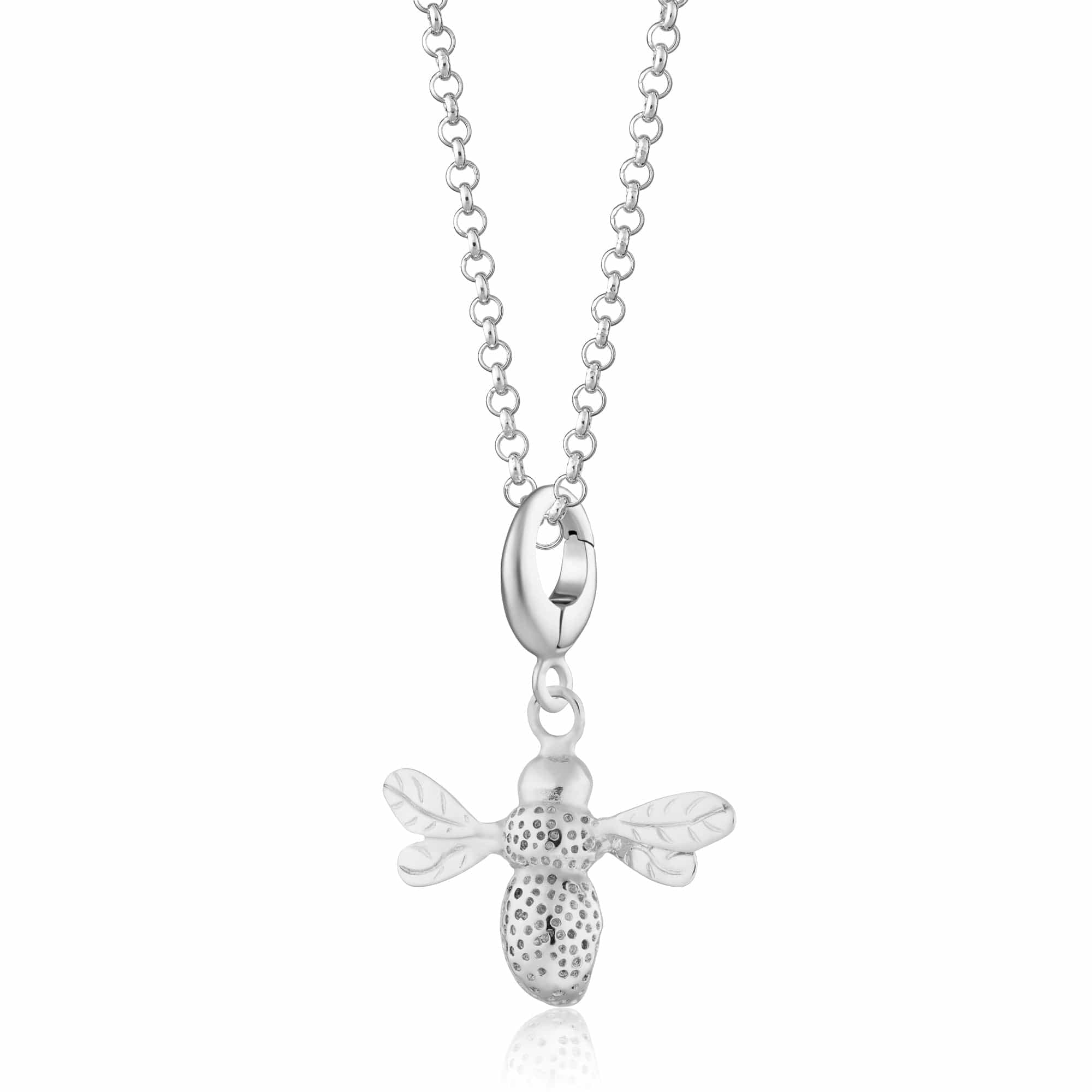 Silberne Bienenanhänger-Halskette | Shop Nory