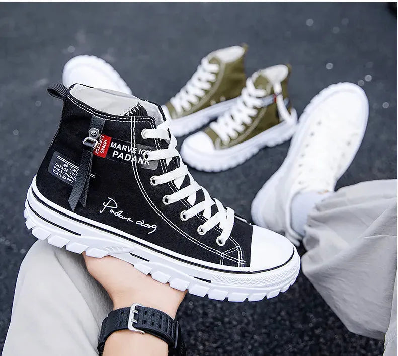 Sneaker High für Herren – Urbaner Stil und legerer Komfort