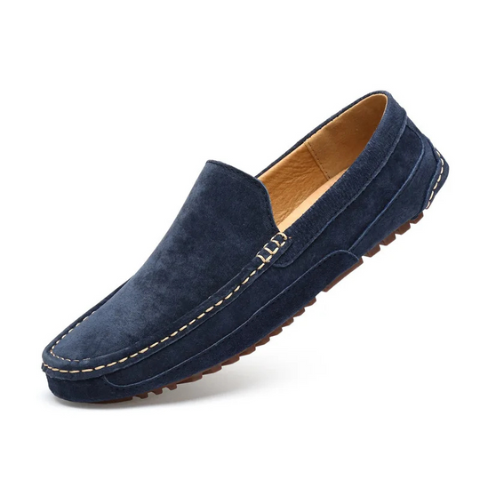 Herren Beige Mokassins Bequem