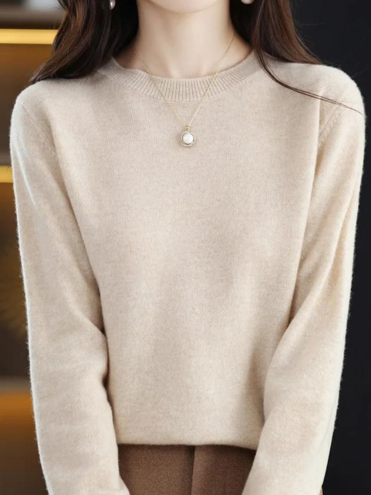 Klassische Wollpullover für Frauen