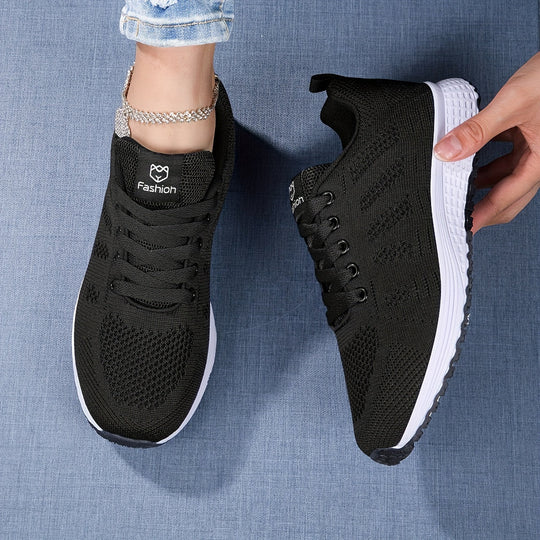 Bequeme Atmungsaktive Damen Alltag Leichte Lauf Sneaker Shopnory