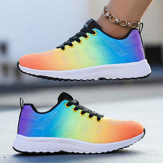 Bequeme Atmungsaktive Damen Alltag Leichte Lauf Sneaker Shopnory