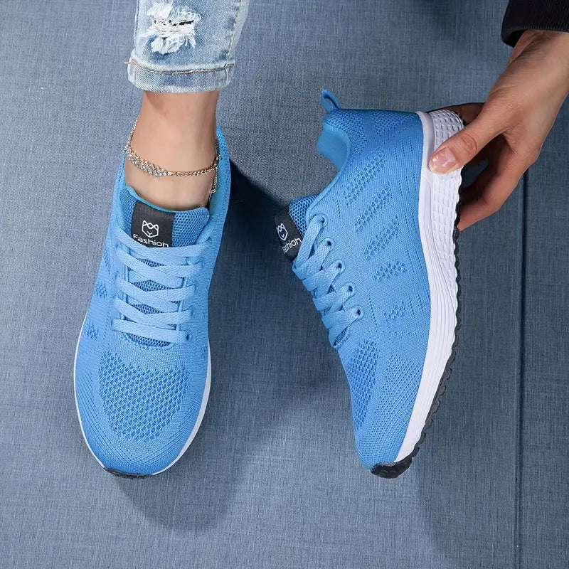Bequeme Atmungsaktive Damen Alltag Leichte Lauf Sneaker Shopnory