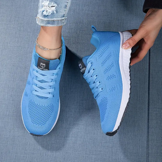 Bequeme Atmungsaktive Damen Alltag Leichte Lauf Sneaker Shopnory