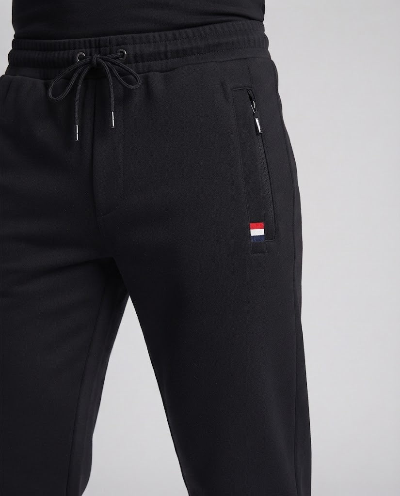 Herren sportliche Jogginghose mit elastischem Bund, Kordelzug und Reißverschlusstaschen Shop Nory