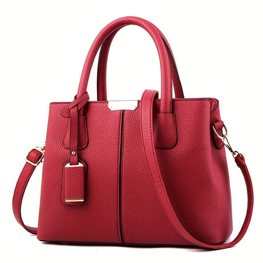 Schicke All Season Geräumige PU Handtasche für Frauen