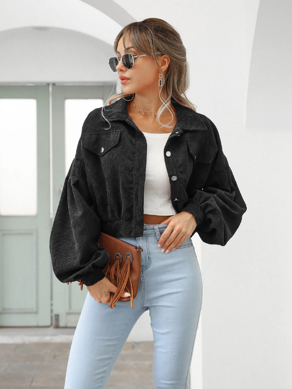 Cropped Bomberjacke - Lässig & Stilvoll