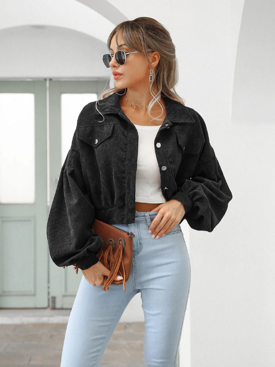 Cropped Bomberjacke - Lässig & Stilvoll