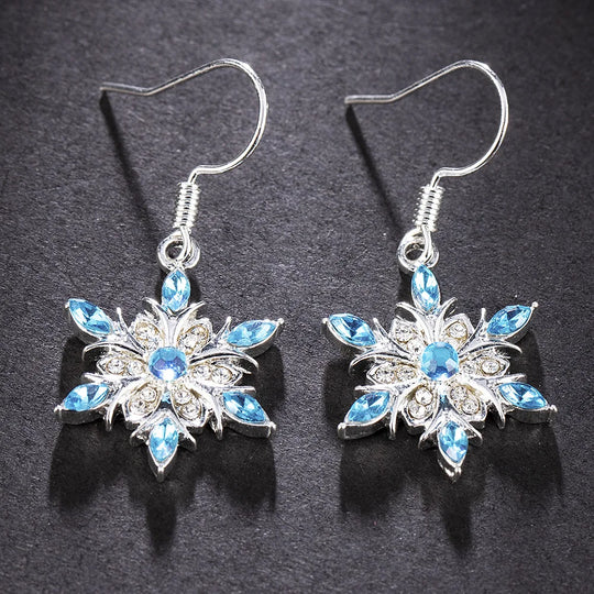 Winterliche Schneeflocken-Ohrringe | Shop Nory