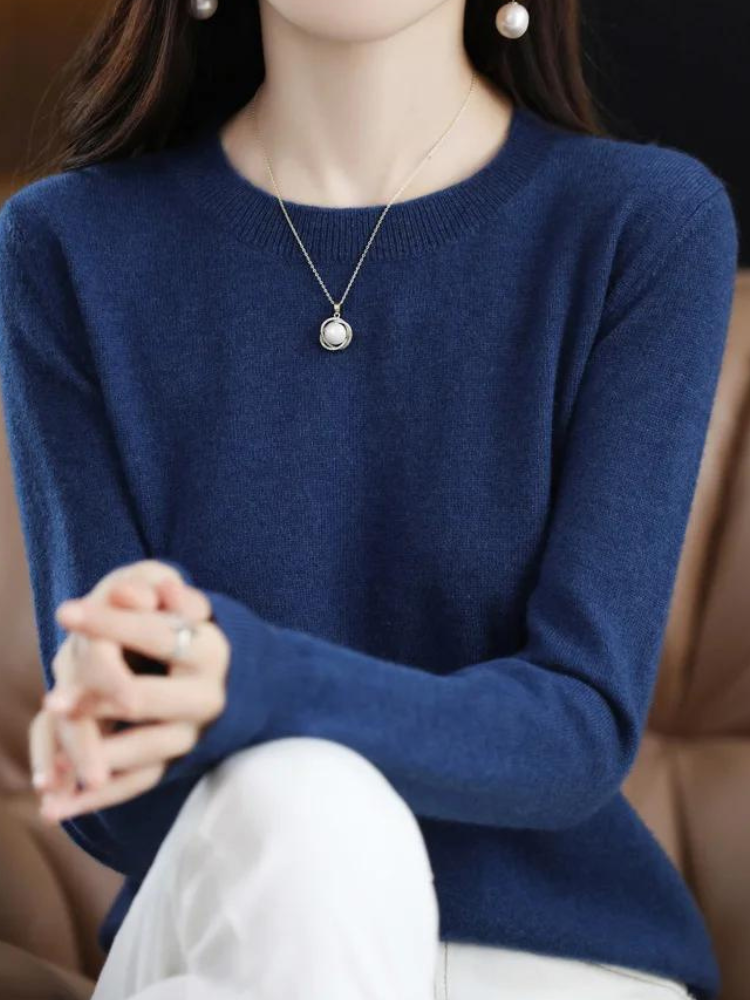 Klassische Wollpullover für Frauen