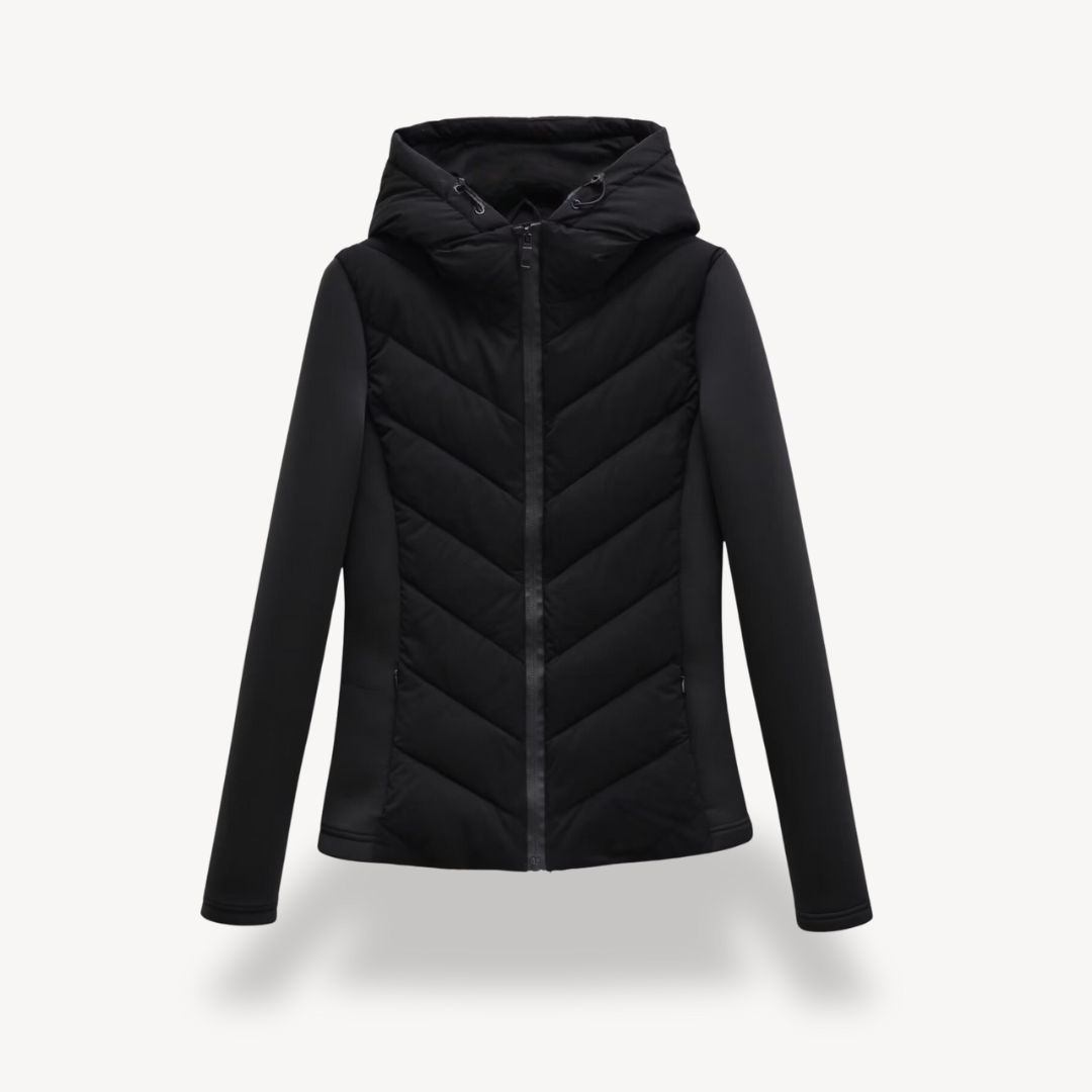 Damen Chevron Steppjacke