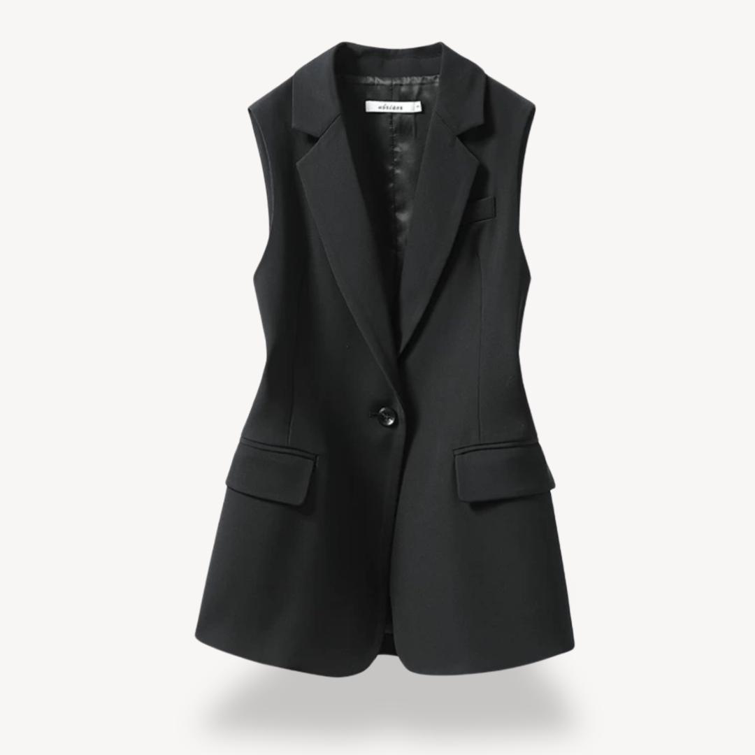 Damen Ärmelloser Blazer