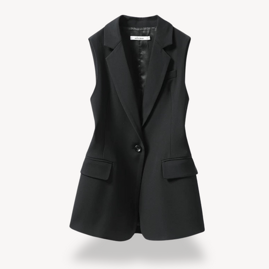 Damen Ärmelloser Blazer