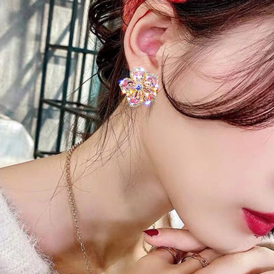 Sterling-Zirkonia-Regenbogenohrringe - Jasmin | Shop Nory