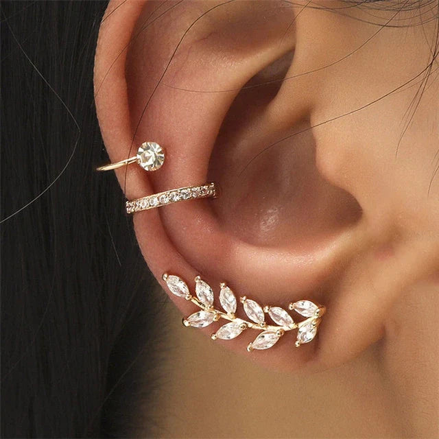Bohemian No Piercing Kristall Stecker Ohrringe | Shop Nory
