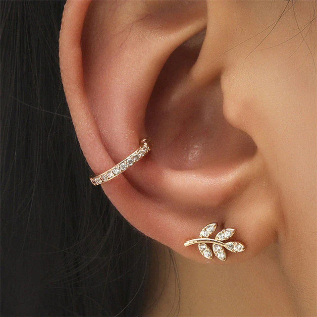 Bohemian No Piercing Kristall Stecker Ohrringe | Shop Nory