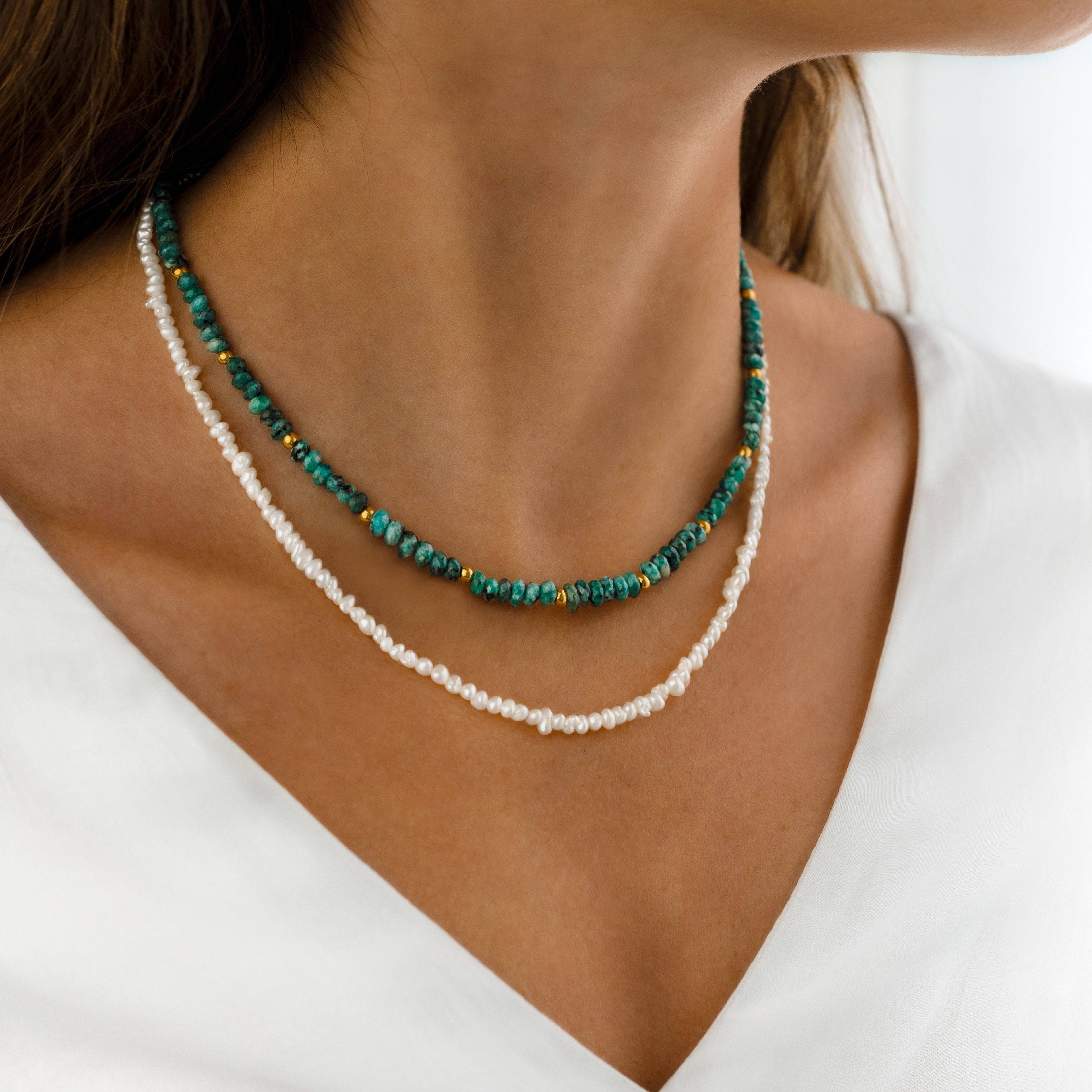 Erfrischende Jadekette – Maya | Shop Nory