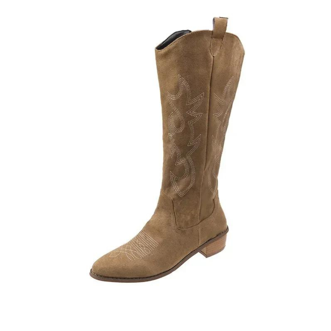 Bestickte Western-Cowboystiefel für Frauen