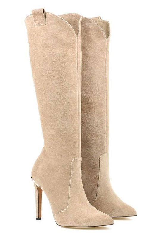 Über-die-Knie Damenstiefel