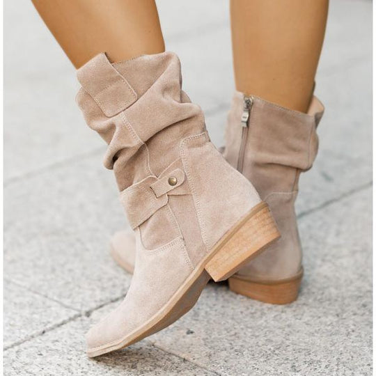 Stiefelette mit Reißverschluss
