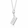 Silber Bourbon Keks Charm Halskette | Shop Nory