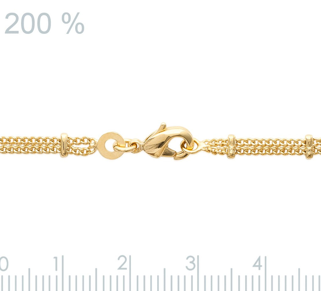 Doppelarmband 16K vergoldet | Shop Nory