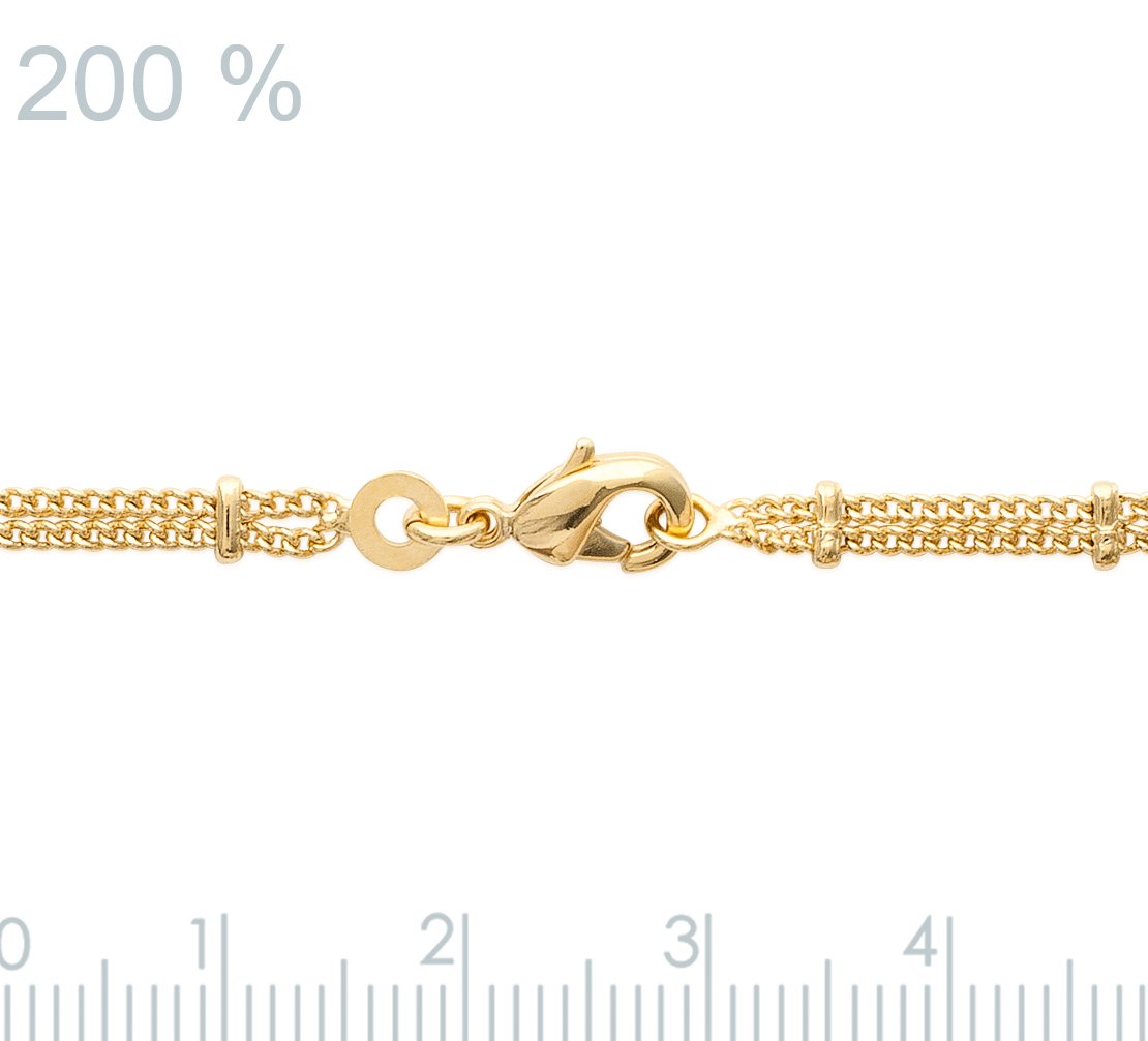 Doppelarmband 16K vergoldet | Shop Nory