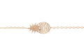Armband mit Ananas - 16K vergoldet | Shop Nory