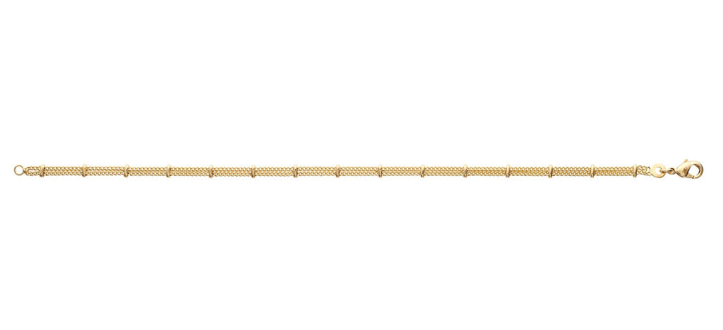 Doppelarmband 16K vergoldet | Shop Nory