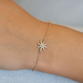 Armband Stern mit Zirkonia | 16 Karat vergoldet | Shop Nory