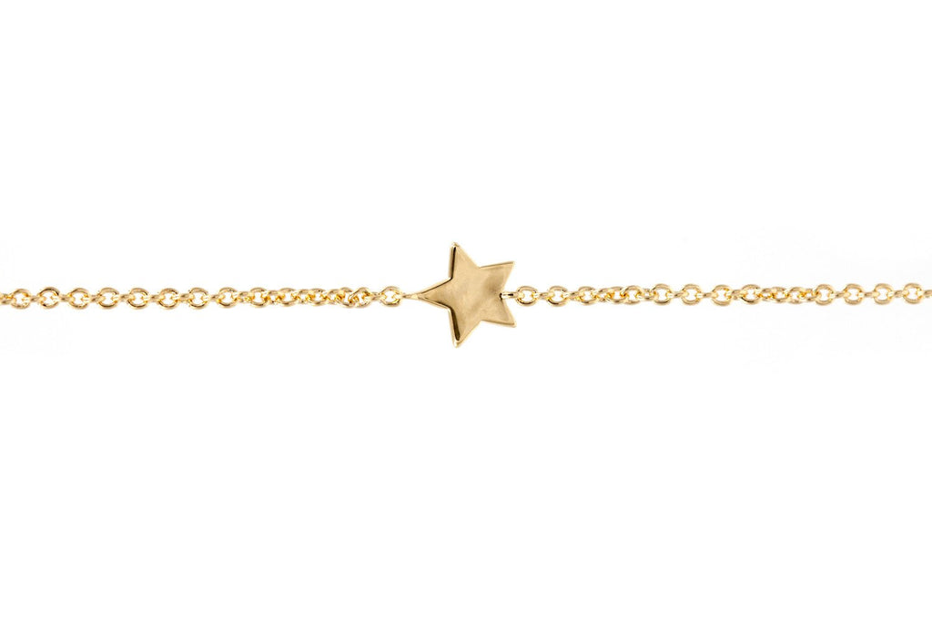 Zartes Armband mit Stern | 16 Karat vergoldet | Shop Nory