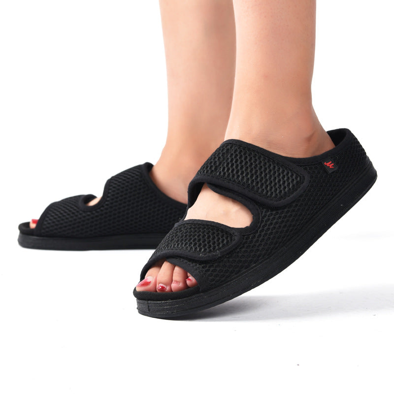 Diabetikerschuhe für Geschwollene Füße Komfortabel, Atmungsaktiv & Verstellbar